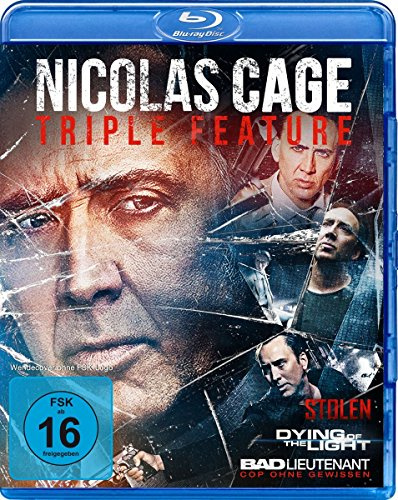 Nicolas Cage Triple Feature : Bad Lieutenant - Dying Of The Light - Stolen [Blu-ray]