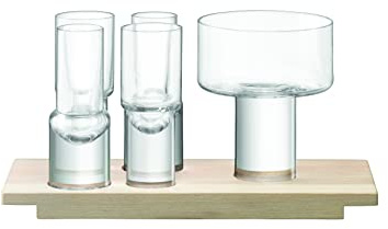 LSA International Vodka Servierset, Glas, Clear, 1 count