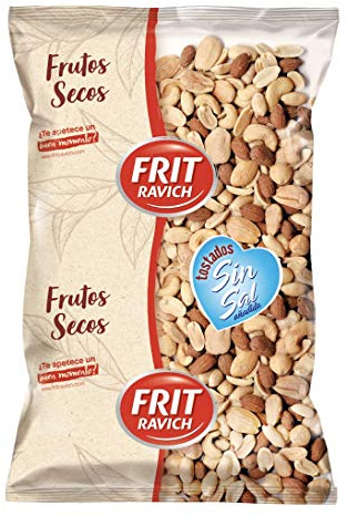 Cóctel Frutos Secos Tostados Sin Sal 1 Kg