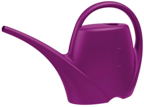 Annaffiatoio Piccolo per Piante 1,7 L - Innaffiatoio Spring Becco Lungo in Plastica - per Interni, Viola | Annaffiatoio in plastica di alta qualità, maneggevole per interni, ideale per irrigare piante da appartamento