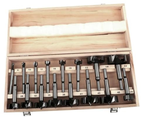 UPKOCH 16stücke Bohrer Für Holzbearbeitung Lochöffner Für Holz Flachbohrer Set Werkzeug Für Holzbearbeitung Lochschneider Für Handwerkzeuge