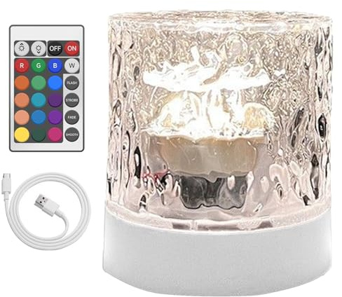 Gupcaqosjw Luz Proyector | Lámpara Romántica,Iluminación Ambiental Estética Decorativa 16 Colores con Mando a Distancia para Dormitorio Infantil y Hogar