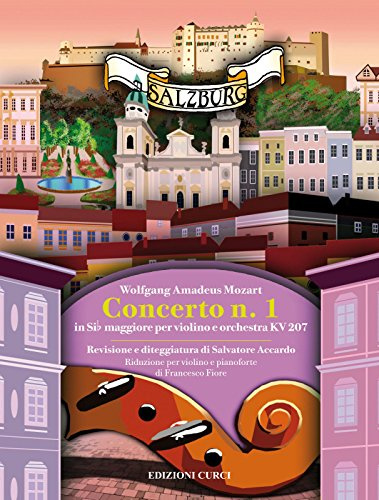 Mozart: Violin Concerto No. 1 in B flat, K207 (violin & piano)