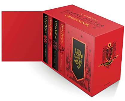 Harry Potter Gryffindor Hogwarts House Editions Hardback Box Set
