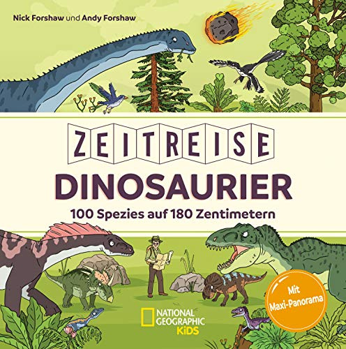 Zeitreise Dinosaurier. Das große Bastelbuch: National Geographic KiDS