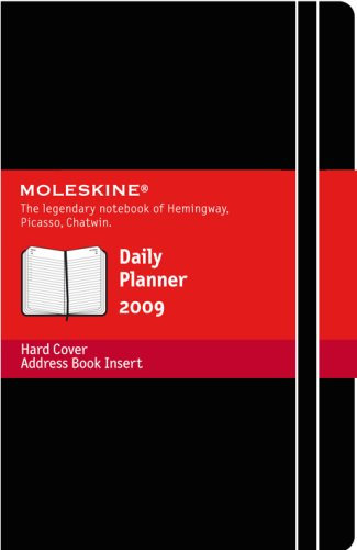 Moleskine Daily Planner 2009 Black: Day Per Page