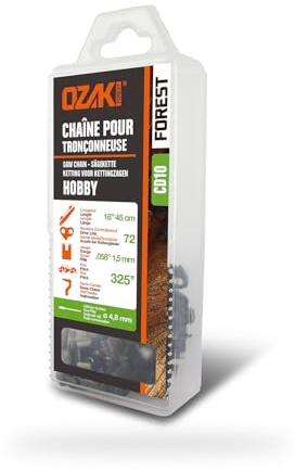 OZAKI 13207 Chaîne de tronçonneuse 325 .058 64E CD8