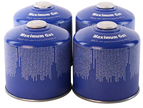 MaXimum Schraubkartusche Gaskartuschen Camping Gas 500g (4)