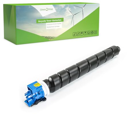 Green2Print Toner Cyan 15000 Seiten ersetzt Kyocera TK-8335C passend für Kyocera TASKalfa 3252CI, 3253CI