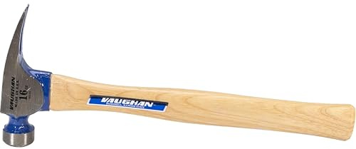VAUGHAN CF4 California Framer Hammer, 16 oz Milled, Nail Starter, Made In The USA, VN11800