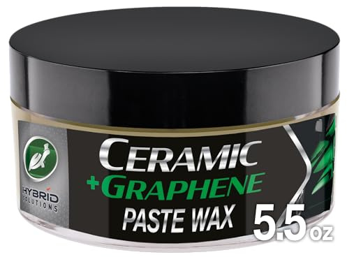 Turtle Wax 53737 Hybrid Solutions Ceramic Patent-Pending Graphene Paste Wax (5.5 oz), Black