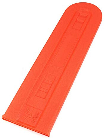 40,6 cm motorsågsstång skyddskåpa skidskydd, 39 x 10 cm orange motorsågsstång skydd kedjeskyddsfodral
