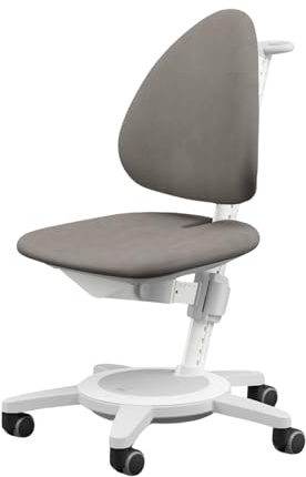 Moll Maximo Kinderschreibtischstuhl | mitwachsend & ergonomisch mit individuell Verstellbarer Sitzfläche und Rückenlehne | Drehstuhl ideal für Schulkinder | langlebig & hochwertig | Made in Germany