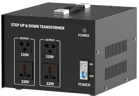 ZYT-DHRUCB Voltage Converter Transformer,Heavy Duty Step Up Step Down Power Converter with AC Sockets, Household Appliances Power Conversion for 220V-110V & 110V-220V,10000VA
