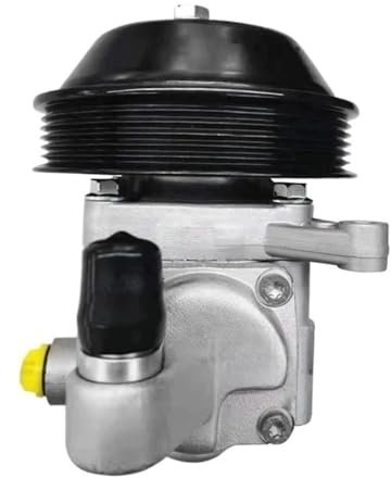 Power Steering Pump A1124660101 Compatible for Mercedes-Benz -C32 -AMG W203 A1124660101(Pulley 7K)