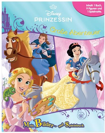 Prinzessinnen Große Abenteuer: Spiel- u. Beschäftigungsbuch (Mein Bilder- und Spielebuch)