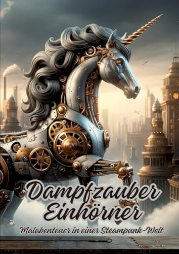Dampfzauber Einhörner: Malabenteuer in einer Steampunk-Welt