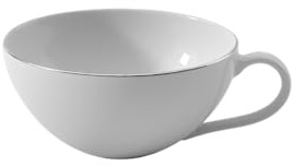 Villeroy & Boch 10-4636-1270 Anmut Platinum No. 1 Tasse à Thé Porcelaine Blanc 46 x 28 x 9,1 cm