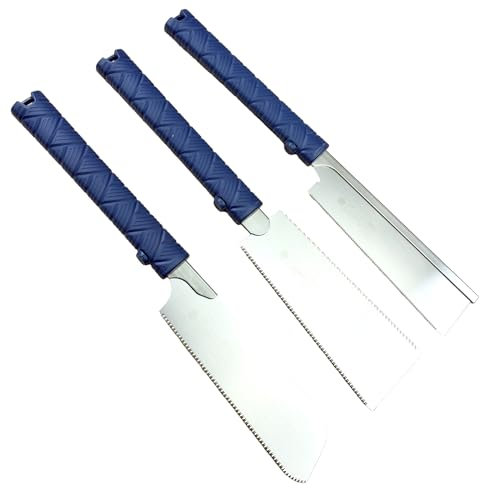 Lot de 3 scies japonaises compactes 180 mm Gyokucho