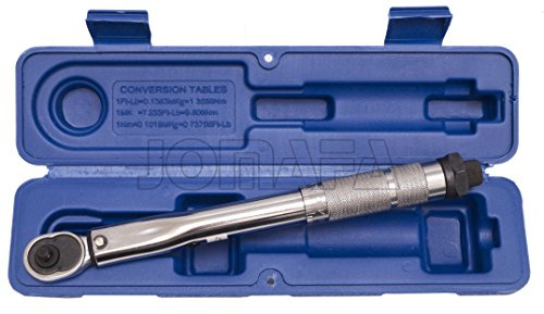 JOMAFA LLAVE DINAMOMETRICA 1/4 TORQUE: 5-25 Nm, acero cromo-vanadio