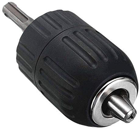 Bestgle 2-13mm Keyless Drill Chuck with 1/2 SDS Adapter, Heavy Duty Impact Drill Chuck Converter, Quick Release Conversion Tool for Cordless Drill & Power Screwdriver