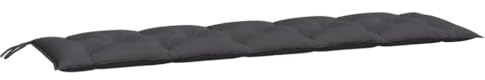 vidaXL Gartenbankauflage, Bankauflage Sitzkissen Outdoor, Polsterauflage Auflage für Gartenbank, Bankpolster Bankkissen, Anthrazit 180x50x7cm Oxford-Gewebe