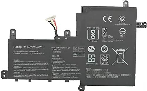 ASKC B31N1729 Laptop Battery for ASUS VivoBook S15 S530 S530F S530FA S530FN S530UA S530UF S530UN X530 X530UA X530UF X530UN X530FA X530FN K530FN S5300F S5300U S5300UN 42Wh