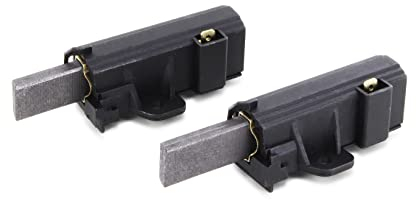 Dekarox 2 carbones de motor 13 x 5 x 36 mm con soporte para AEG Electrolux 400602015/2 4006020152 para Whirlpool Bauknecht 481281719419 para motor Sole en lavadora secadora