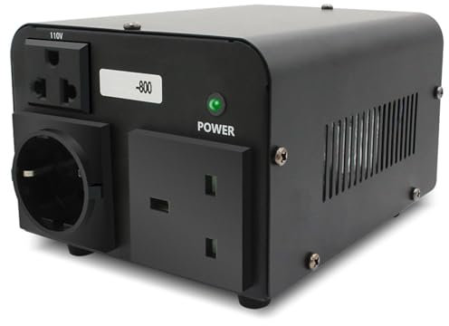 Transformador elevador de 800W, convertidor de voltaje de 220V a 110V, transformador de potencia Toroidal, estabilizador de voltaje de 110V-230V