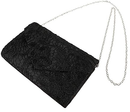 Holibanna Elegant Clutch Bag För Kvinnor Med Spetsdesign För Bankett Prom Och Festligheter Aftonväska För Formella Och Informella Tillfällen
