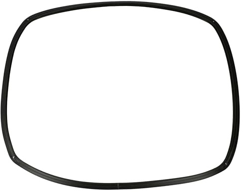 vhbw Joint compatible avec Hotpoint-Ariston FB 231# | FB 51 A1#, FB 51.1 IX#, FB 512#, FB 23 C1# - 43x32x0,8 cm, avec crochets à angle noir