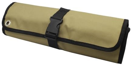 Werkzeug Rolltasche, Werkzeugrolle mit 10 Taschen, Oxford schraubenschlüssel Rolltasche, Rolltasche für Werkzeug, Tragbare Werkzeugaufbewahrung Tasche für Mechaniker Motorrad Handwerker Zimmermann
