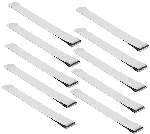 PAMINGONO 10 Stücke Zuckerwatte Mesh Clip Edelstahl Stabilisator Kit Für Süßigkeiten Maschine Ersatzteile
