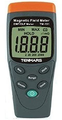 Contatore Geiger TM-191. Meter Magnetic Field Meter Gauss, Tester di radiazioni EMF Misuratore di radiazioni del misuratore