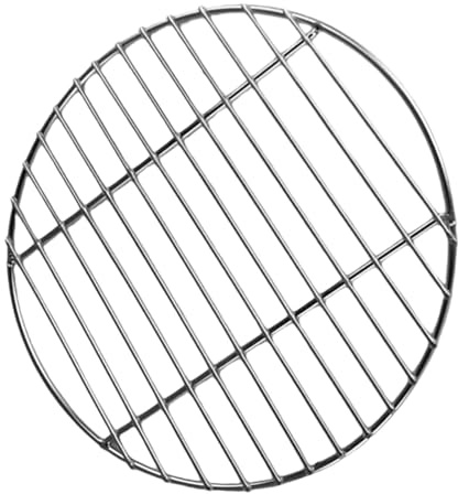 Housoutil Grille de Cuisson Ronde en Acier Inoxydable 22 CM pour Barbecue Extérieur Tapis de Cuisson en Métal Résistant pour Viande et Légumes Grillés