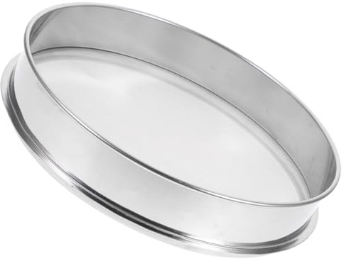 TOYANDONA Setaccio per Farina in Acciaio Inox 15 Cm Maglia Fine, Colino da Cucina per Dolci, Filtro da Forno Resistente e Facile da Pulire, per Farine, Zucchero a Velo e Pasticceria