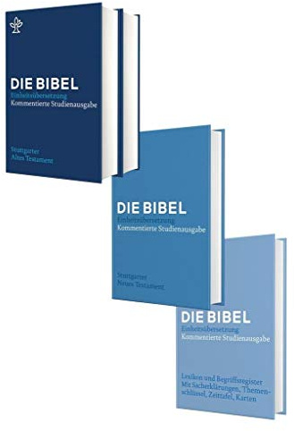 Stuttgarter Altes + Neues Testament + Lexikon im Paket: Kommentierte Studienausgabe. Die Bibel, revidierte Einheitsübersetzung 2017.
