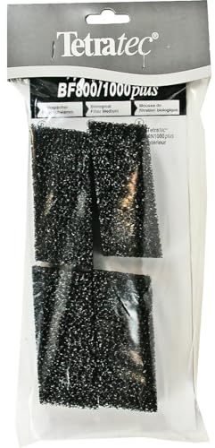 Tetra BF 800/1000 Filterschwamm - Filtermaterial für Tetra IN 800 plus und IN 1000 plus Aquarium Innenfilter, 4 Stück