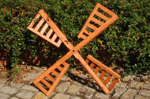 Flügel aus Holz für Windmühle, imprägniert, 60 cm Spannweite