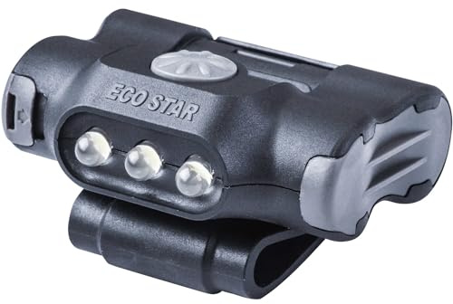 NEXTROCH UL10 - Universale LED- Lampe - Cliplampe für Kappen, Molle, Rucksäcke, Koppel, Gürtel, 65 Lumen mit 2 AAA Batterien
