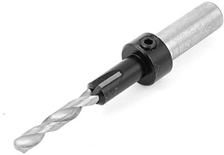 Aexit Vis fraisées tige ronde conique Foret 5mmx10mm pour Travail bois plate 702B225