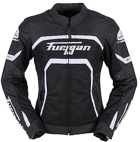 Furygan Veste de moto MYSTIC EVO VENTED - Veste d'été - Doublure Respirant - Ventilation performante - Manche réglable - Tailles différentes