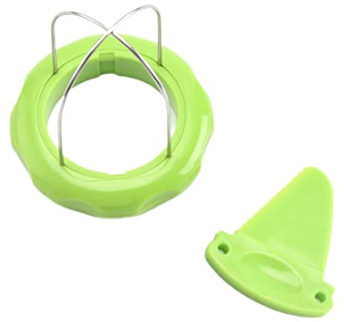 Kiwi Cutter Stainless Steel Kiwi Slicer Portable and Useful Kiwi Divider for Kiwifruit Cutting and Peeling