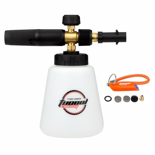 Tucool Racing Verstellbare Schaumkanone für Kärcher K2/K3/K4/K5/K6/K7, Autowaschschaumsprüher für Kärcher K Series
