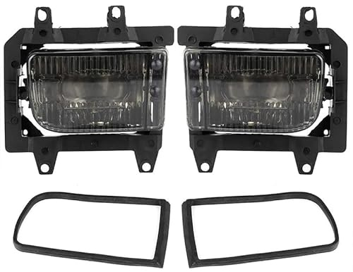 Vordere Stoßfänger-Nebellicht für BMW 3 Serie E30 318i 325 325E 1982-1994 Nebelscheinwerfer-Scheinwerferbaugruppen,Schwarz