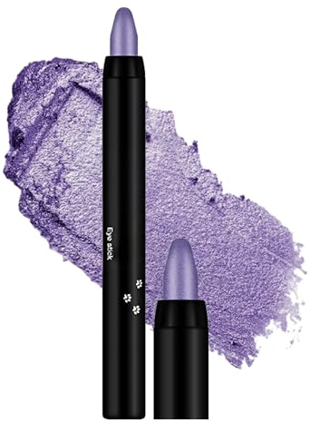 Wasserfester Glitzer-Lidschattenstift Make-up-Stift, 16 Colors Highlight Eyeshadow Pen Waterproof, Lidschatten Stift Crayon Lidschattenstift Shimmer Cream (#09)