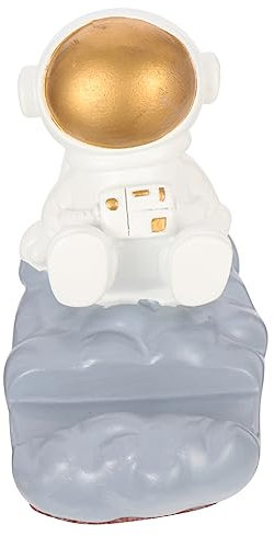 Générique Support De Téléphone en Résine pour Astronaute Accessoire De Bureau Décoration pour Téléphone Portable