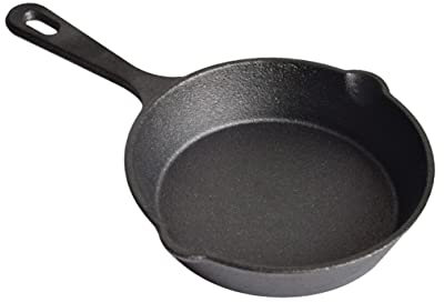 GAOBINGB Sartén para crepera, Horno, Huevos, condimentos, Hierro Fundido, Color Negro, 15,8 cm