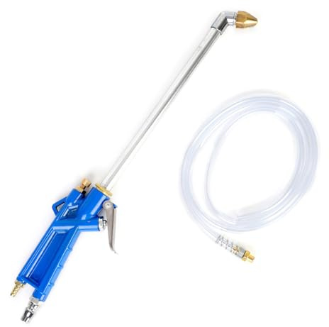 Nawwgy Long-Nosed dust Blower Gun and Water Gun Heavy Duty Air Blow Guns Air Nozzle Blow Guns, Air Blower for Compressor with Bigger Pipe & Extended Nozzle