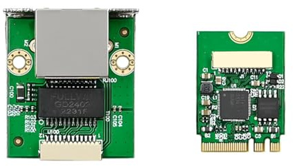 Carte réseau industrielle A+E 2,5 Gbit/s Ethernet 2,5 Gbps/1000/1000 Mbps adaptateur module optimisé pour la chaleur